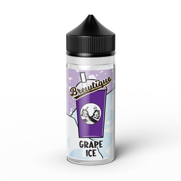 Brewtique Slushie 100ml - Grape Ice - Bristol Vape Co