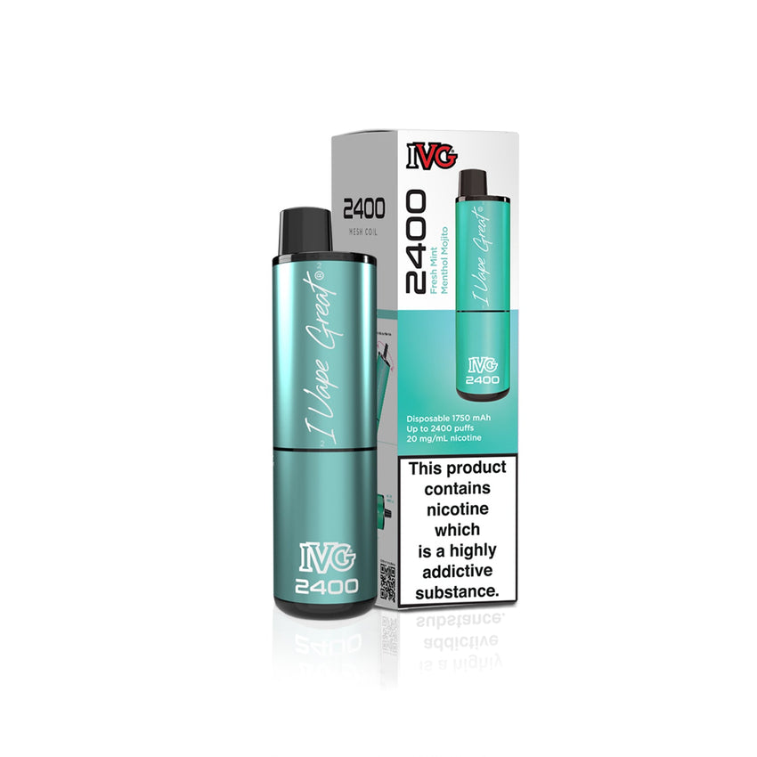 IVG 2400 - Fresh Mint Menthol Mojito