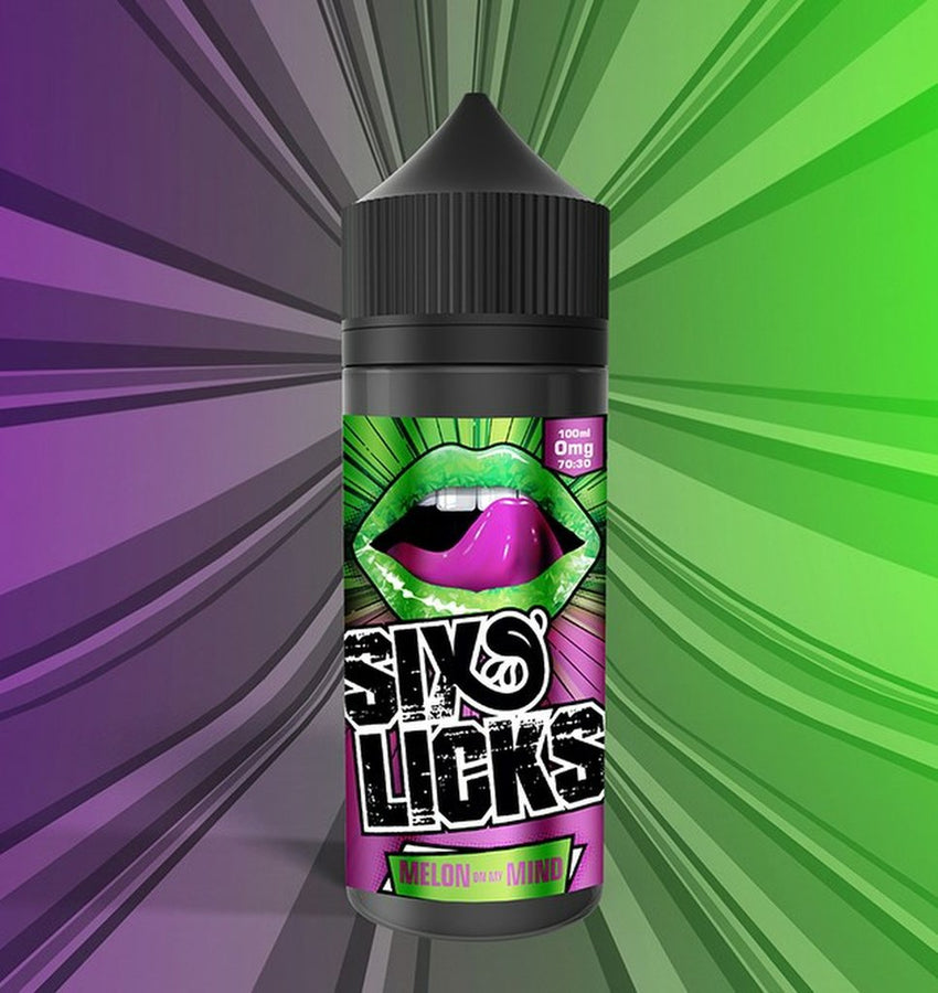 Six Licks 120ml - Melon on my Mind - Bristol Vape Co