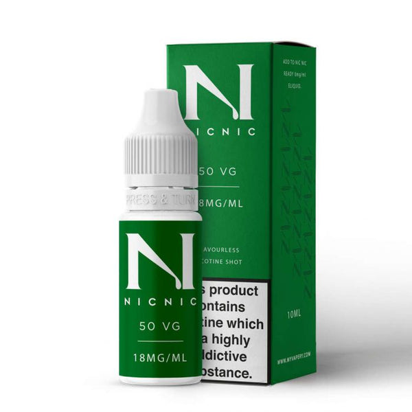 10ml Nicotine Shot (18mg / 1.8% / 50/50 VG/PG) - Bristol Vape Co