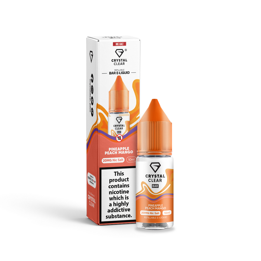 Crystal Clear - Pineapple Peach Mango - Bristol Vape Co