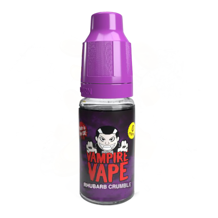 Vampire Vape 10ml - Rhubarb Crumble - Bristol Vape Co