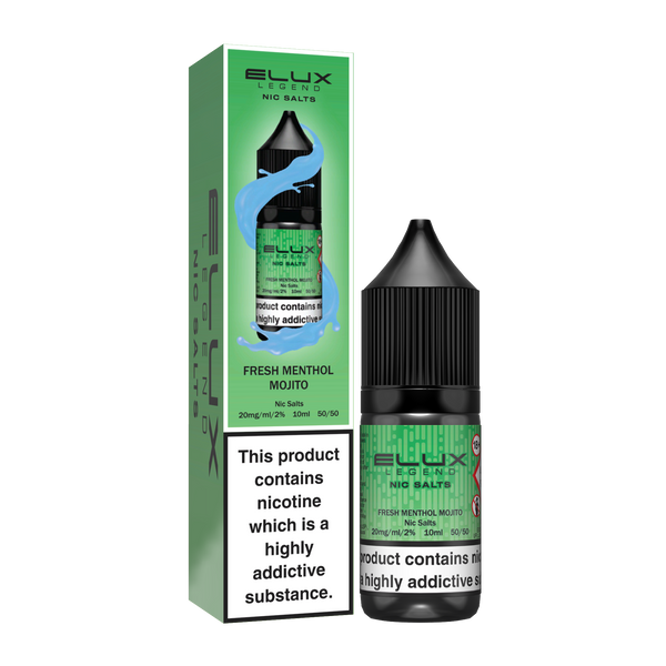 ELUX Legend Salts - Fresh Menthol Mojito - Bristol Vape Co
