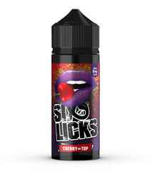 Six Licks 120ml - Cherry on Top - Bristol Vape Co