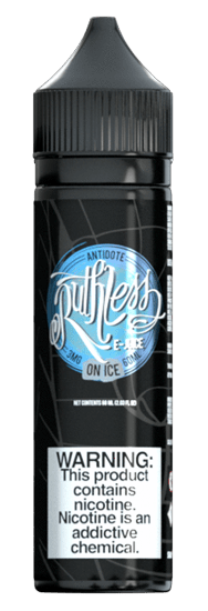 Buy Ruthless 60ml - Antidote on Ice Vape E-Liquid | Latchford Vape