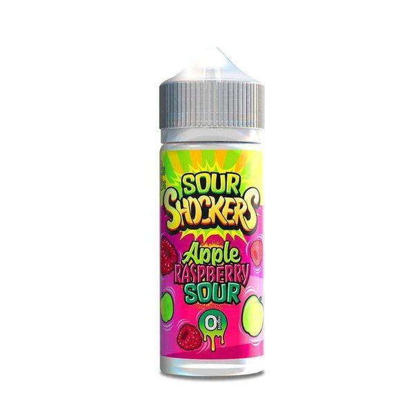 Sour Shockers 120ml - Apple Raspberry Sour Vape E-Liquid | Latchford Vape
