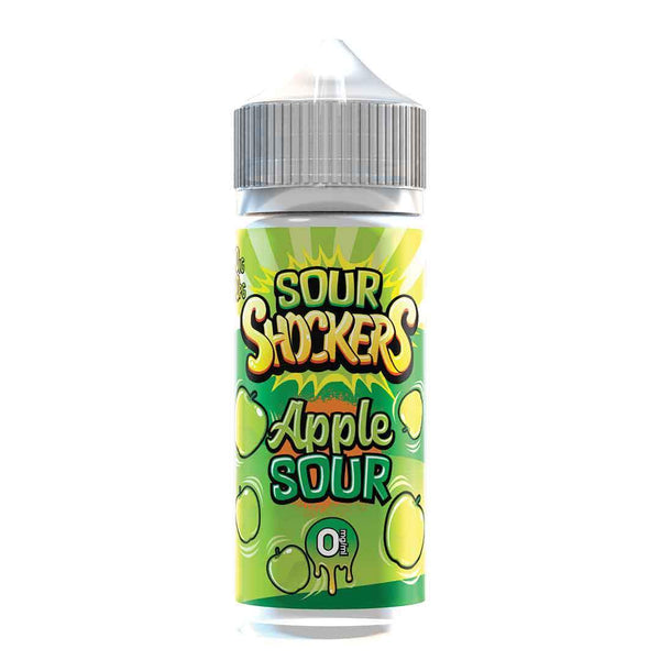 Sour Shockers 120ml - Apple Sour Vape E-Liquid | Latchford Vape