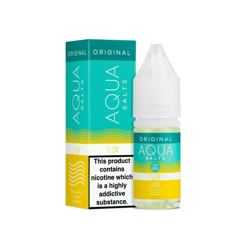 Aqua Nicotine Salt - Flow 10ml Bottle