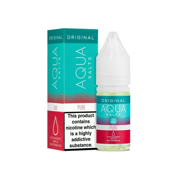 Aqua Nicotine Salt - Pure 10ml Bottle