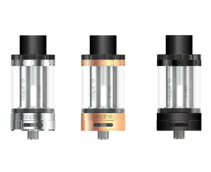 Aspire Cleito 120 Tank In Silver Black and Brass