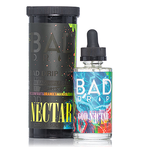 Buy Bad Drip 50ml - God Nectar Shortfill Online | Latchford Vape