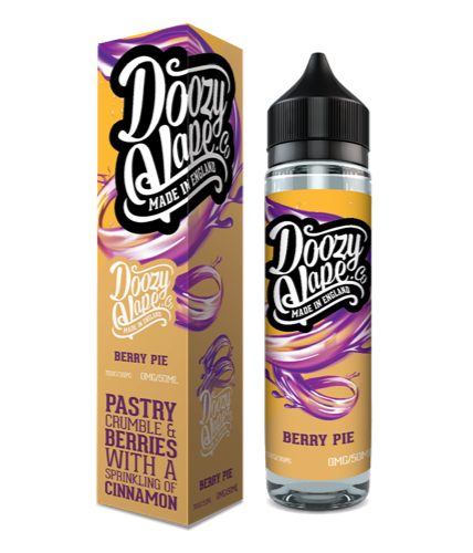 Buy Doozy Vape Co 60ml - Berry Pie Vape Liquid Online | Latchford Vape