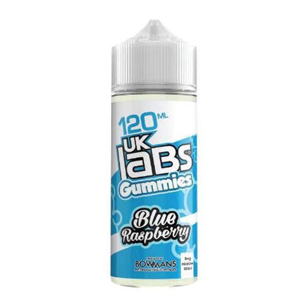 UK Labs 120ml Shortfill Blue Raspberry Gummies Vape E-LIquid
