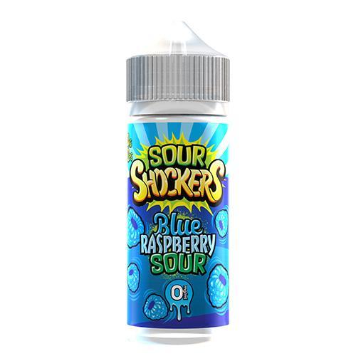 Sour Shockers 120ml - Blue Raspberry Sour Vape E-Liquid | Latchford Vape