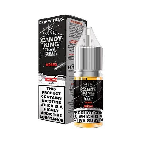 Candy King Nicotine Salt - Sour Worms 10ml Bottle