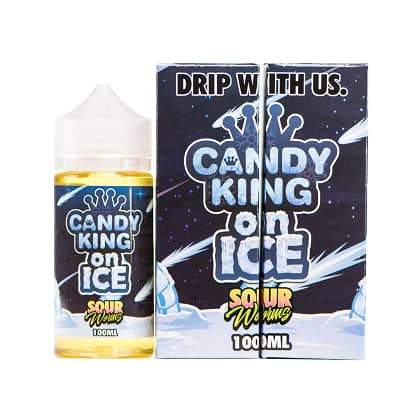 Candy King Sour Worms on Ice 120ml Shortfill