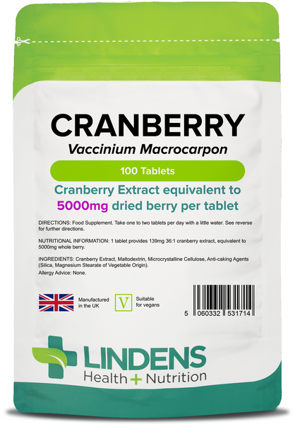 Cranberry Juice 5000mg Tablets (100 Tablets)