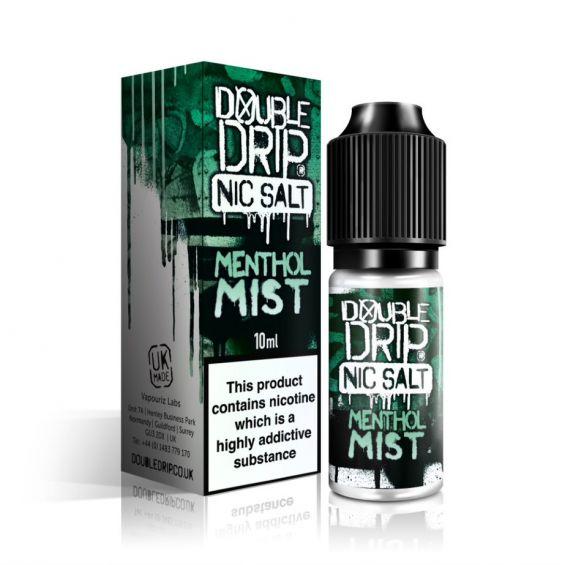 Double Drip Nicotine Salt - Menthol Mist 10ml Bottle