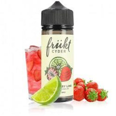 Frukt 120ml Shortfill Strawberry Lime Vape E-Liquid