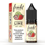 Frukt Cyder Nicotine Salt - Strawberry Lime 10ml Bottle