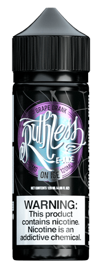 Buy Ruthless 120ml - Grape Drank on Ice E-Liquid Online | Latchford Vape