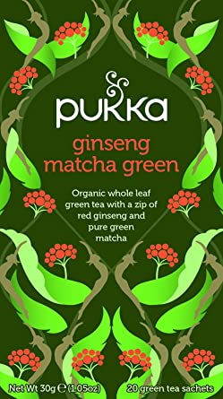 Pukka Tea Ginseng Matcha Green (20 Tea Bags)