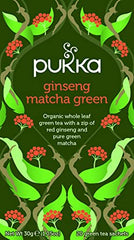 Pukka Tea Ginseng Matcha Green (20 Tea Bags)