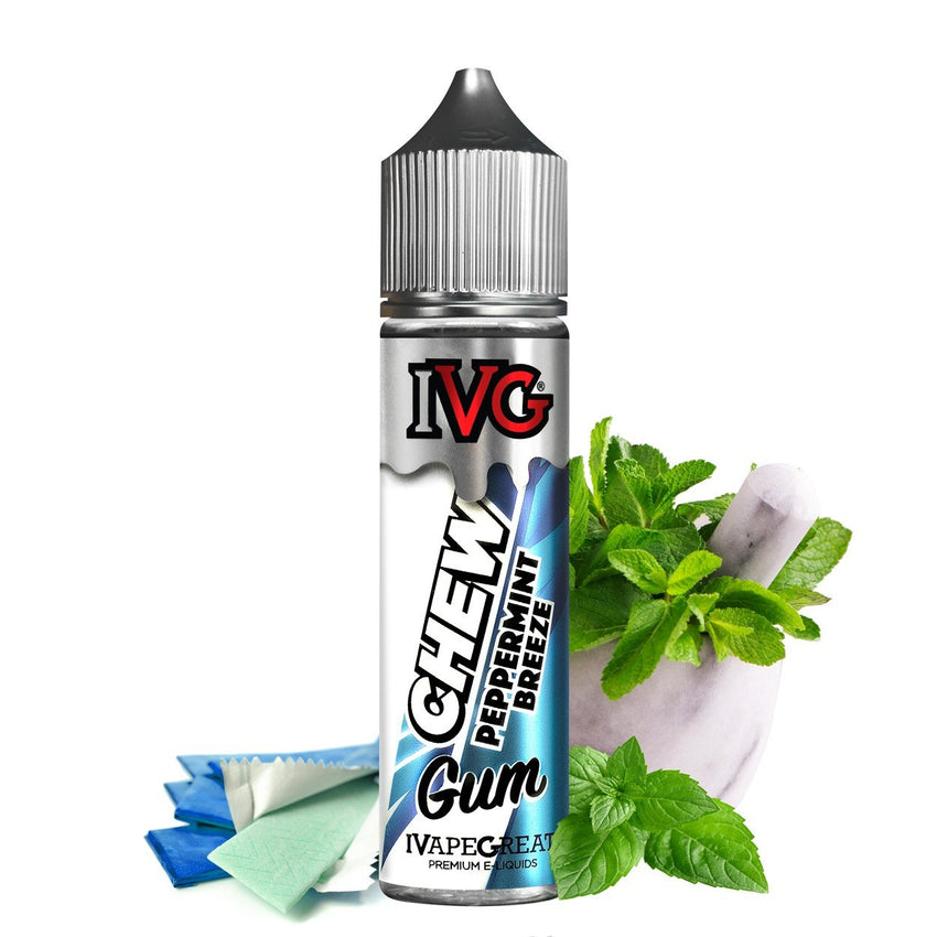 IVG 60ml Shortfill Peppermint Breeze Vape Liquid