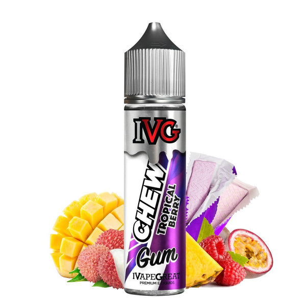 IVG 60ml Shortfill Tropical Berry Vape E-LIquid