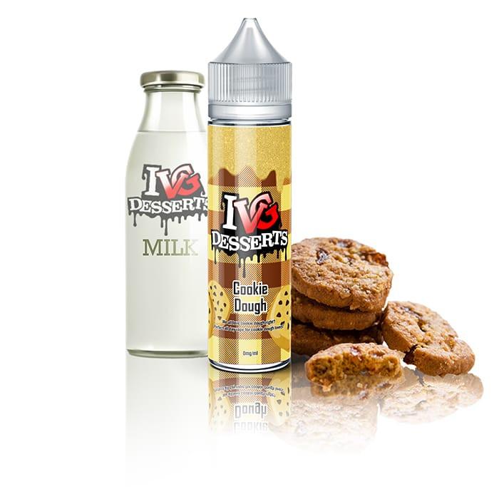 IVG 60ml Shortfill Cookie Dough Vape E-Liquid
