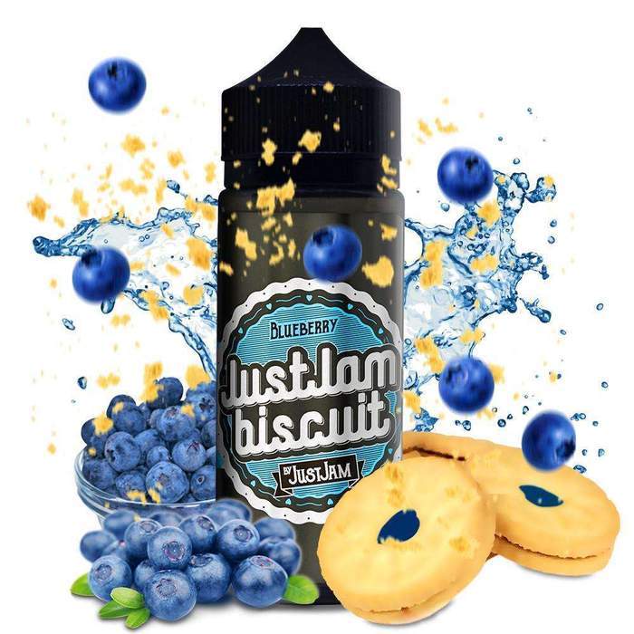 Just Jam BIscuit 120ml Shortfill - Blueberry Vape Liquid