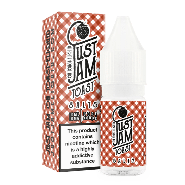 Just Jam Nicotine Salt - Toast 10ml Bottle