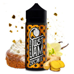 Just Jam Sponge 120ml - Ginger Vape E-LIquid