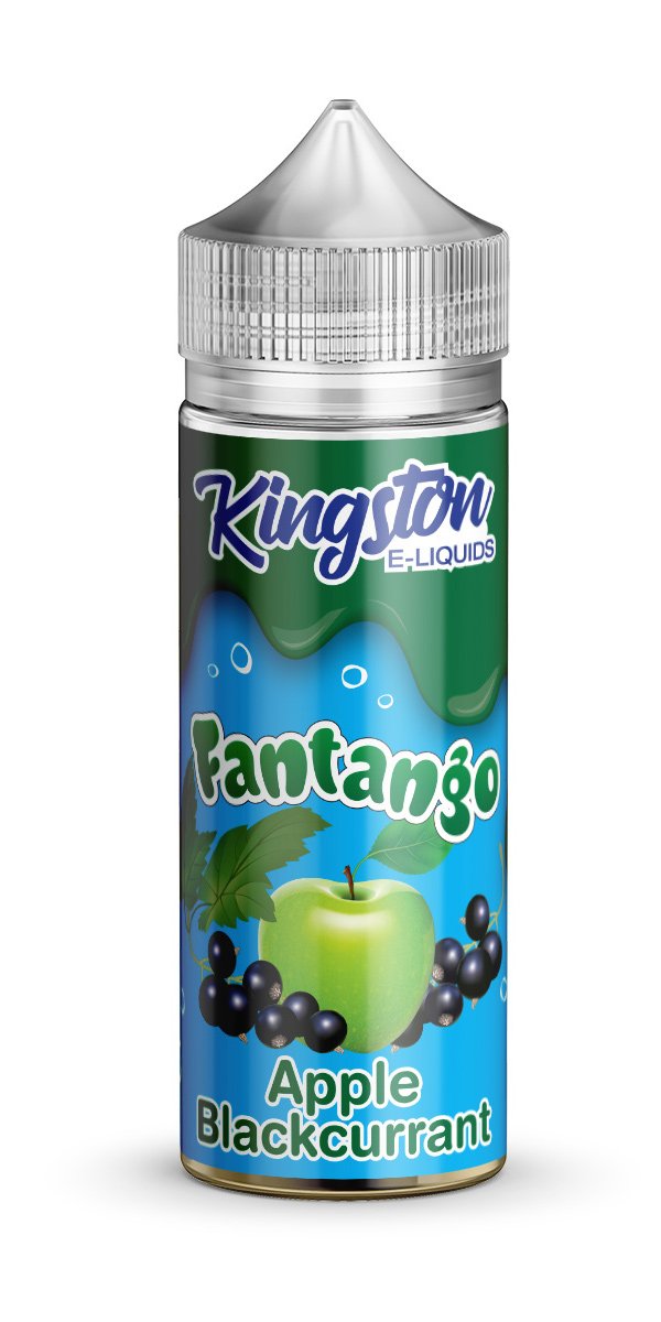 Kingston 120ml Shortfill Fantango Apple Blackcurrant Vape E-Liquid