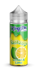 Kingston 120ml Shortfill Fantango Lemon and Lime Vape Liquid 