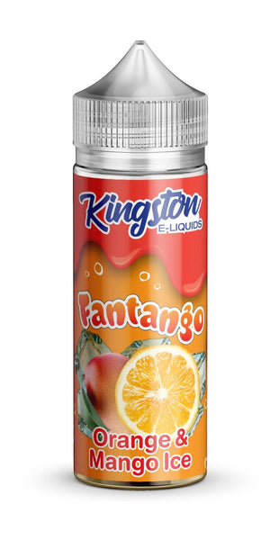 Kingston 120ml SHortfill Fantango Orange and Mango Ice Vape E-Liquid