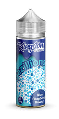 Kingston 120ml Shortfill Gazillions Blue Raspberry Vape E-Liquid 