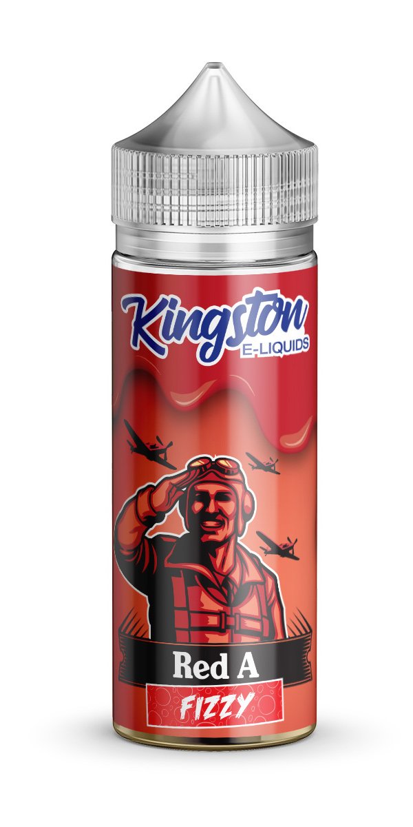 Kingston zing berry 120ml SHortfill red A Fizzy Vape E_LIquid