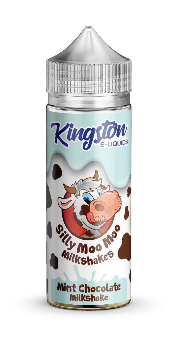 Kingston 120ml Shortfill Mint Chocolate Milkshake Vape E-Liquid 