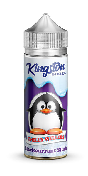 Kingston 120ml Shortfill Chilly Willies Blackcurrant Slush Vape Liquid