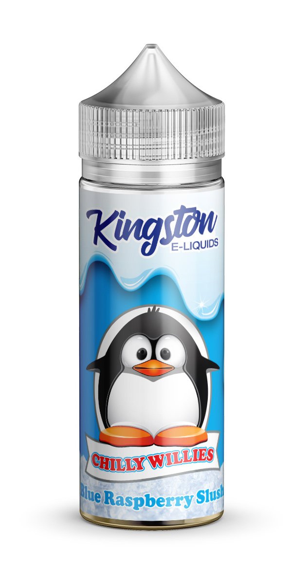 Kingston 120ml Shortfill Chilly Willies Blue Raspberry Vape Liquid