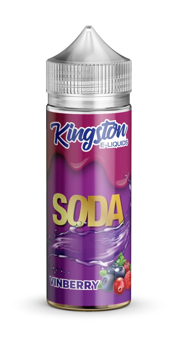 Kingston 120ml Shortfill Vinberry Vape E-Liquid 