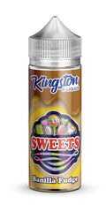 Kingston 120ml Shortfill Banilla Fudge Vape E-Liquid