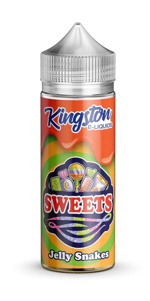 Kingston 120ml Shortfill Jelly snakes Vape E-LIquid