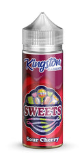 Kingston 120ml Shortfill Sour cherry sweets Vape E-Liquid