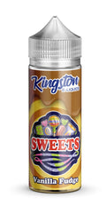 Kingston Sweets 120ml Shortfill Vanilla Fudge Vape E-Liquid
