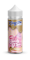 Kingston 120ml Shortfill Candy Floss toffee Vape Liquid