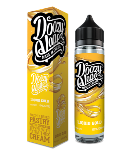 Buy Doozy Vape Co 60ml - Liquid Gold Vape Liquid Online | Latchford Vape