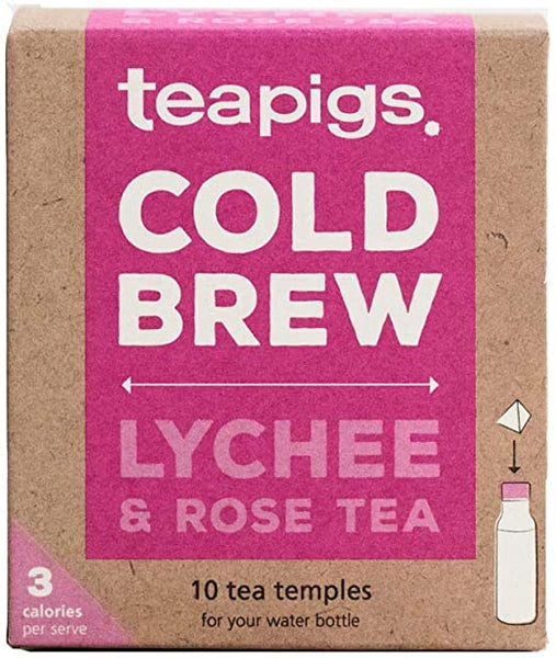 Teapigs Lychee Rose Cold Brew Tea Bags (10)