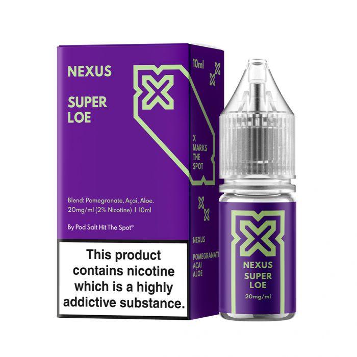 Buy Pod Salt Nexus Nic. Salt - Super Loe Vape Liquid Online | Latchford Vape